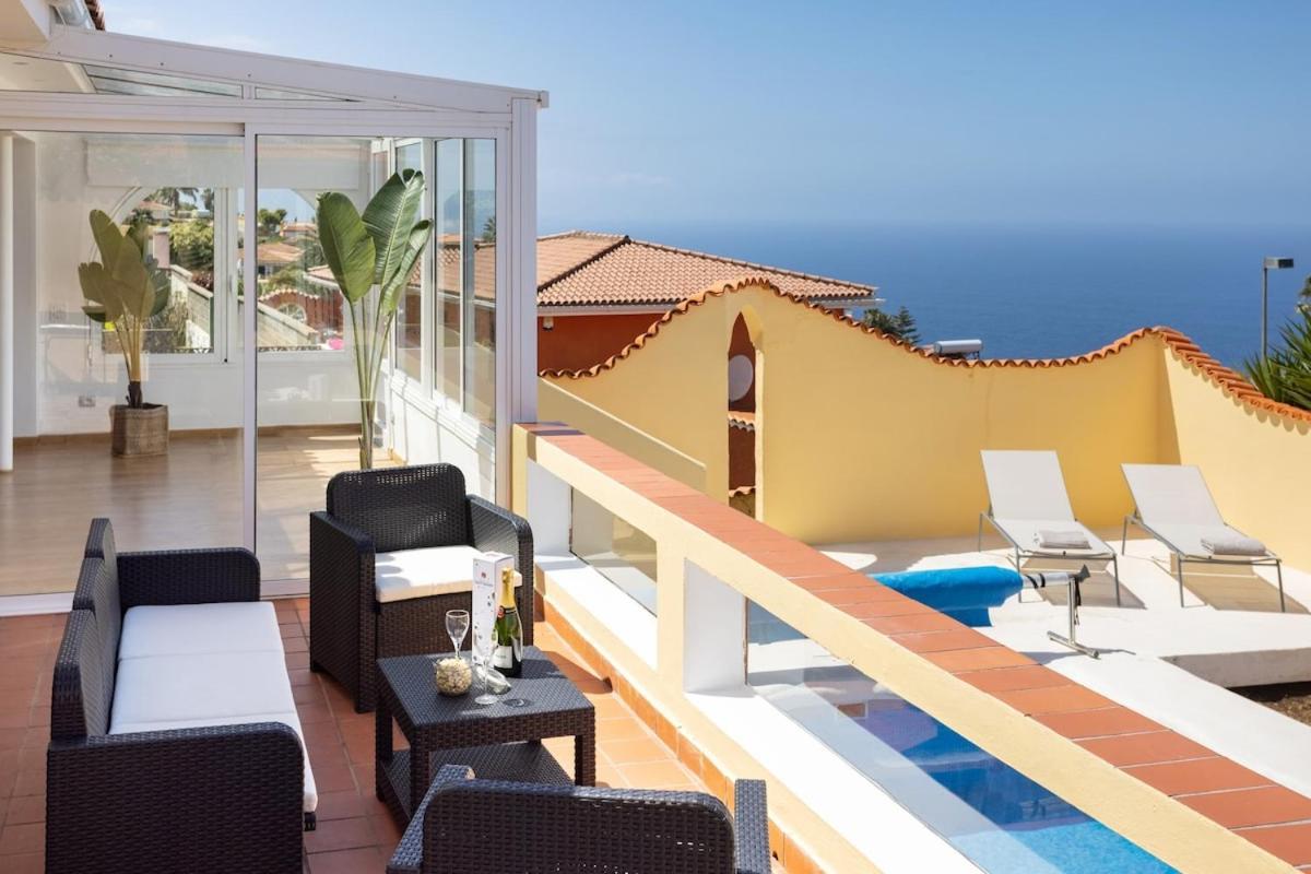 Eden Rentals Villa La Paz Ocean Views Heated Private Pool El El Sauzal Exterior foto